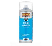 Hycote Colour Spray Paint XUK0232 Clear Lacquer 400ml x 2