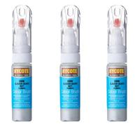 Hycote Colour Touch Up Brush Paint Bmw Glacier Silver (Metallic) 12.5Ml X3
