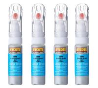 Hycote Colour Touch Up Brush Paint Bmw Glacier Silver (Metallic) 12.5Ml X4