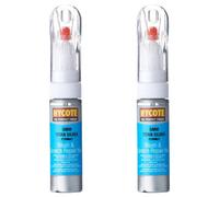 Hycote Colour Touch Up Brush Paint Bmw Titanium Silver (Metallic) 12.5Ml X2