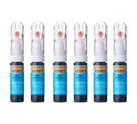 Hycote Colour Touch Up Brush Paint Ford Ash Black (Pearlescent) 12.5Ml X6