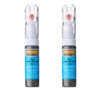 Hycote Colour Touch Up Brush Paint Ford Lunar Sky (Pearlescent) 12.5Ml X2