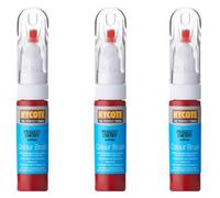 Hycote Colour Touch Up Brush Paint Peugeot Cherry 12.5Ml Perfect Finish X2