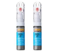 Hycote Colour Touch Up Brush Paint Vauxhall Pepperdust (Metallic) 12.5Ml X2