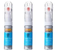 Hycote Colour Touch Up Brush Paint Xcad401 Audi Silver (Metallic) 12.5Ml X3