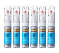 Hycote Colour Touch Up Brush Paint Xcad401 Audi Silver (Metallic) 12.5Ml X6
