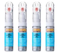 Hycote Colour Touch Up Brush Paint Xcbm406 Bmw Silver Grey (Metallic) 12.5Ml X4