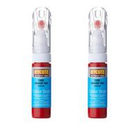 Hycote Colour Touch Up Brush Paint Xcfd726 Ford Radiant Red 12.5Ml X2