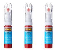 Hycote Colour Touch Up Brush Paint Xcfd726 Ford Radiant Red 12.5Ml X3