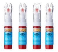Hycote Colour Touch Up Brush Paint Xcfd726 Ford Radiant Red 12.5Ml X4