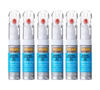 Hycote Colour Touch Up Brush Paint Xcmc605 Mercedes Iridium Silver 12.5Ml X6