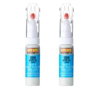 Hycote Colour Touch Up Brush Paint Xcns406 Nissan Arctic White 326 12.5Ml X2