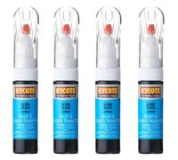 Hycote Colour Touch Up Brush Paint Xcpb307 Gloss Black 12.5Ml Perfect Finish X4