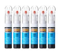 Hycote Colour Touch Up Brush Paint Xcpb307 Gloss Black 12.5Ml Perfect Finish X6