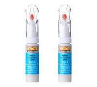 Hycote Colour Touch Up Brush Paint Xcpe501 Peugeot Bianca White 12.5Ml X2