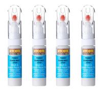 Hycote Colour Touch Up Brush Paint Xcpe501 Peugeot Bianca White 12.5Ml X4