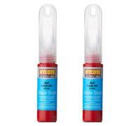 Hycote Colour Touch Up Brush Paint Xcst501 Seat Flash Red 12.5Ml X2