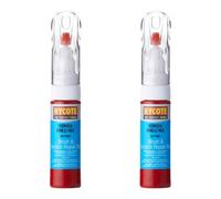 Hycote Colour Touch Up Brush Paint Xcty027 Toyota Chilli Red 12.5Ml Repair X2