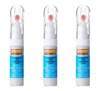 Hycote Colour Touch Up Brush Paint Xcvw611 Volkswagen Candy White 12.5Ml X3