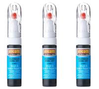 Hycote Colour Touch Up Brush Paint Xcvw612 Volkswagen Urano Grey 12.5Ml X3