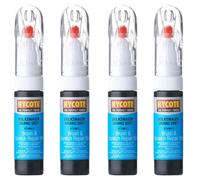 Hycote Colour Touch Up Brush Paint Xcvw612 Volkswagen Urano Grey 12.5Ml X4