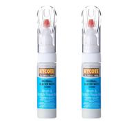 Hycote Colour Touch Up Brush Paint Xcvx090 Vauxhall Glacier White 12.5Ml X2