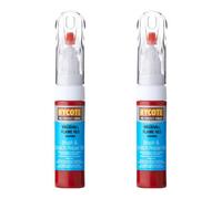 Hycote Colour Touch Up Brush Paint Xcvx092 Vauxhall Flame Red 12.5Ml Repair X2