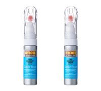 Hycote Colour Touchup Brush Paint Ford Moondust Silver (Metallic) 12.5Ml X2