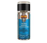 Hycote Double Acrylic Aerosol Car Spray Paint, Audi - Phantom Black, 150 ml