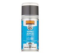 Hycote Double Acrylic Aerosol Car Spray Paint, Ford - Mercury Grey, 150 ml