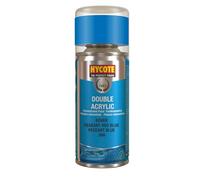 Hycote Double Acrylic Aerosol Car Spray Paint, Rover - Mid Blue, 150 ml