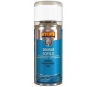 Hycote Double Acrylic Aerosol Car Spray Paint, Toyota - Polar White, 150 ml