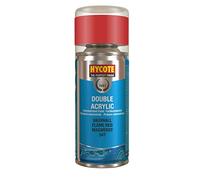 Hycote Double Acrylic Aerosol Car Spray Paint, Vauxhall - Flame Red, 150 ml