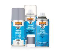 Hycote Double Acrylic Hyundai Steel Grey Paint 150ml + Grey Primer & Lacquer Kit