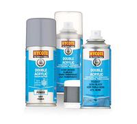 Hycote Double Acrylic Peugeot Nera Black Paint 150ml + Grey Primer & Lacquer Kit