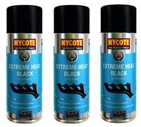 Hycote Extreme Heat Black 400ml (Pack of 3)