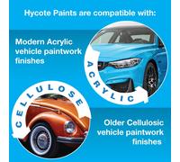 Hycote Fast Drying Aerosol Car Spray Paint Satin Black 400 ml