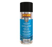 Hycote Fast Drying Aerosol Car Spray Paint, Satin Black, 400 ml