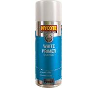 Hycote Fast Drying Aerosol Car Spray Paint, White Primer, 400 ml