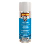 Hycote Fast Drying Aerosol Car Spray Paint, White Primer, 400 ml