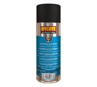 Hycote Fast Drying Extreme Heat Aerosol Car Spray Paint, Black, 400 ml