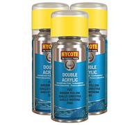 Hycote Fiat Broom Yellow 150ml (Pack of 3)