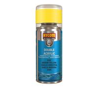 Hycote Fiat Broom Yellow Double Acrylic Spray Paint 150ml 150ml Yellow/Gold