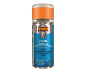 Hycote Ford Vista Phoenix Orange Double Acrylic Spray Paint 150ml 150ml Orange