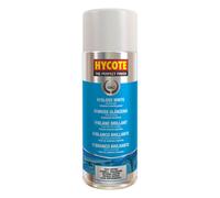 Hycote Gloss White Spray Paint 400ml 400ml White