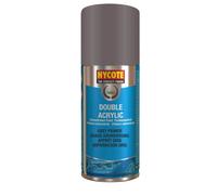 Hycote Grey Primer Double Acrylic Spray Paint 150ml 150ml Grey/Silver