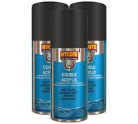 Hycote Matt Black 150ml (Pack of 3)