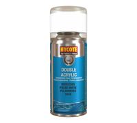Hycote Mercedes Polar White Double Acrylic Spray Paint 150ml 150ml White
