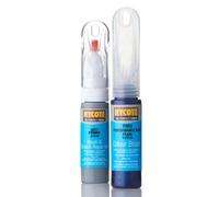 Hycote Paint Pen Brush Ford Performance Blue 12.5Ml + Grey Primer 12.5Ml Kit