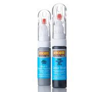 Hycote Paint Pen Brush Ford Sea Grey Metallic 12.5Ml + Grey Primer 12.5Ml Kit